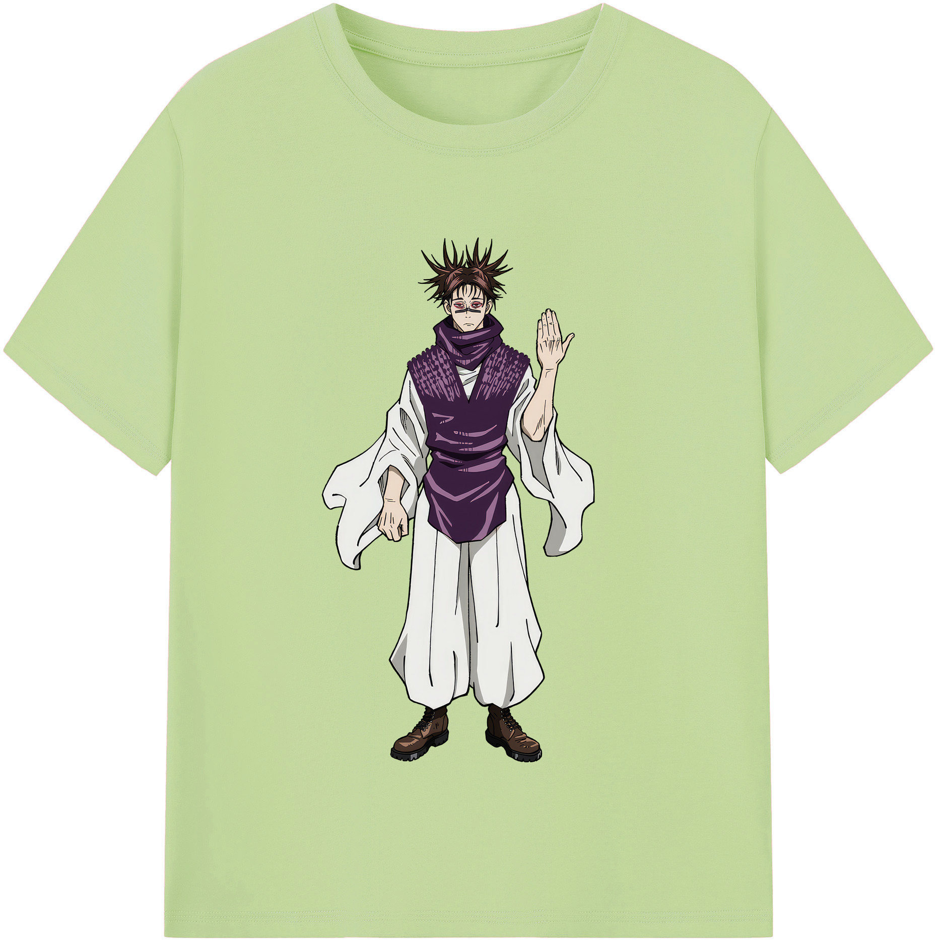 （画像用） 呪術廻戦 Jujutsu Kaisen 綿100％半袖Tシャツ（フロントプリント）